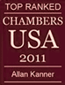 Chambers USA Top Ranked 2011 - Allen Kanner